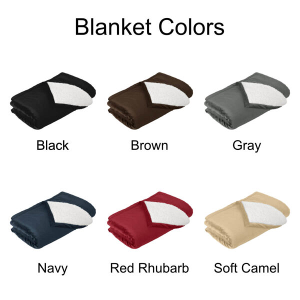 Sherpa Blanket Colors