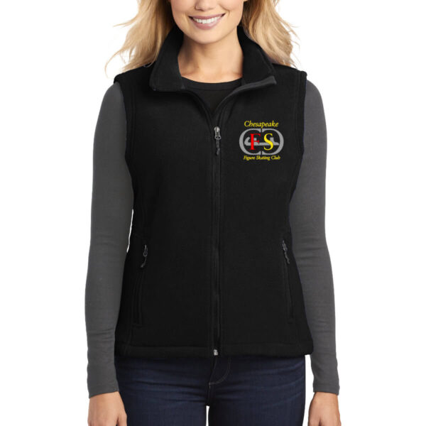 Chesapeake FSC Fleece Vest with Logo