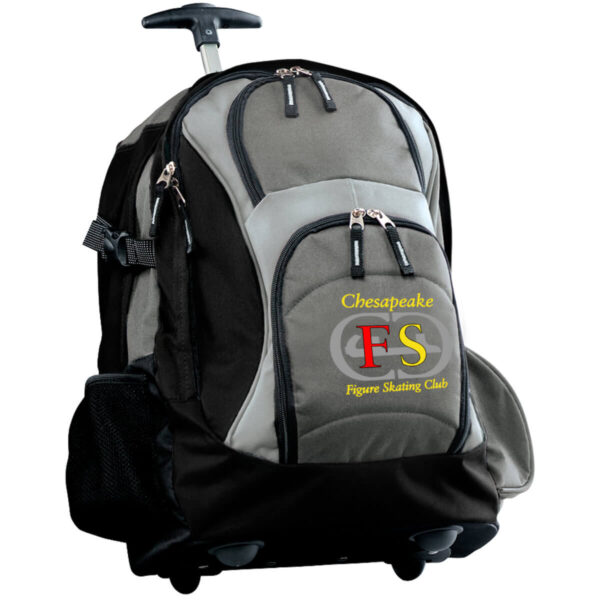 Chesapeake Figure Skating Club Rolling Backpack