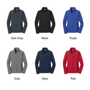 Core Jacket color chart