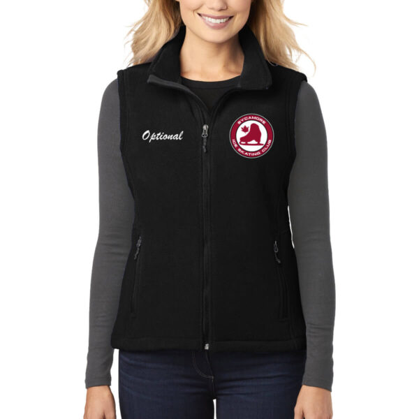 Sycamore ISC Fleece Vest with Embroidered Logo