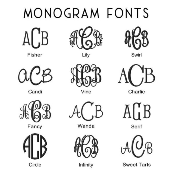 Monogram Fonts