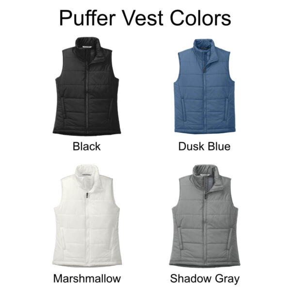 Puffer Vest Colors