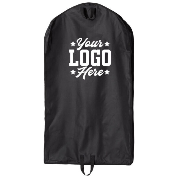 Garment Bag with Embroidered Logo