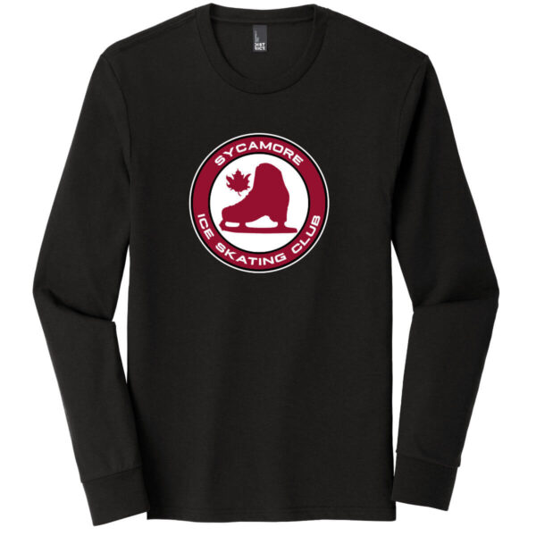 Tri-Blend Long Sleeve Sycamore ISC T-Shirt with Printed Logo