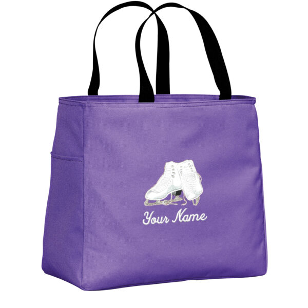 Tote Bag with Skates & Name