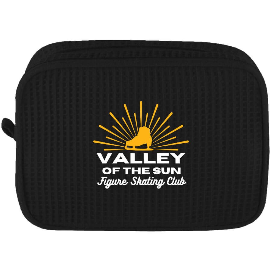 Valley of the Sun FSC Waffle Cosmetic Bag